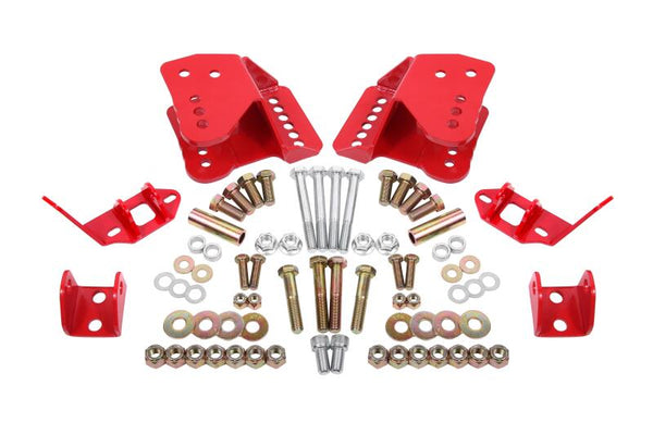 BMR 78-87 G-Body Rear Coilover Conversion Kit - Red - CCK464R by BMR Suspension