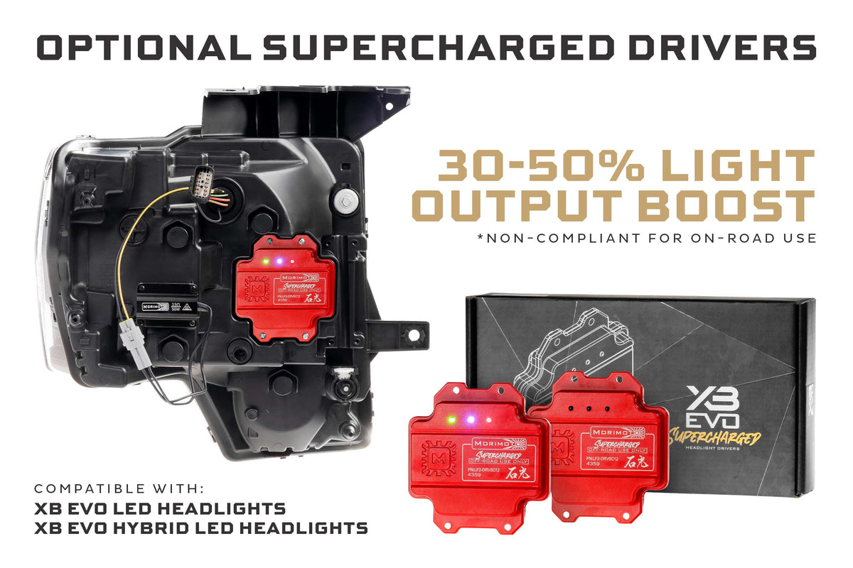 Morimoto - XB Evo Hybrid Headlights: Ford F-150 (09-14 / Set) - LF2-506Y