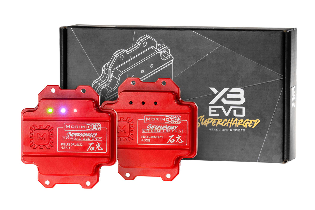 Morimoto - Supercharged Drivers: LF2-506 or LF2-506Y (Set) - LF2-DRVSC12