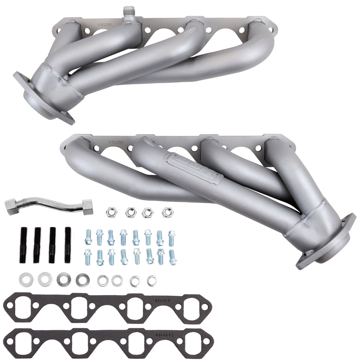 BBK 94-95 Mustang 5.0 Shorty Unequal Length Exhaust Headers - 1-5/8 Titanium Ceramic - 1525
