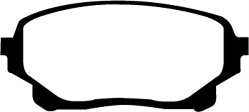 EBC 05-06 Suzuki XL-7 2.7 Greenstuff Front Brake Pads - DP61756 for 2005-2006 Suzuki XL 7 - front view