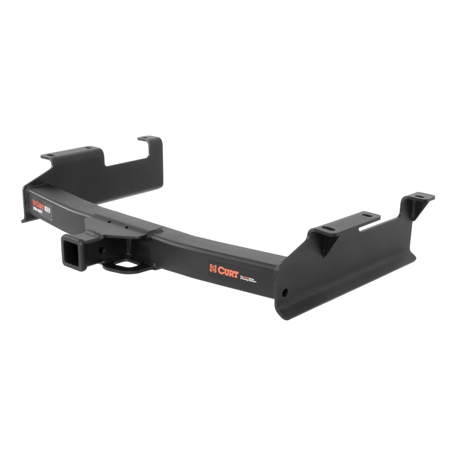 CURT 15312 Xtra Duty Class 5 Trailer Hitch, 2-In Receiver, Compatible with Select Chevrolet Silverado, GMC Sierra 2500, 3500 HD, Long-Bed