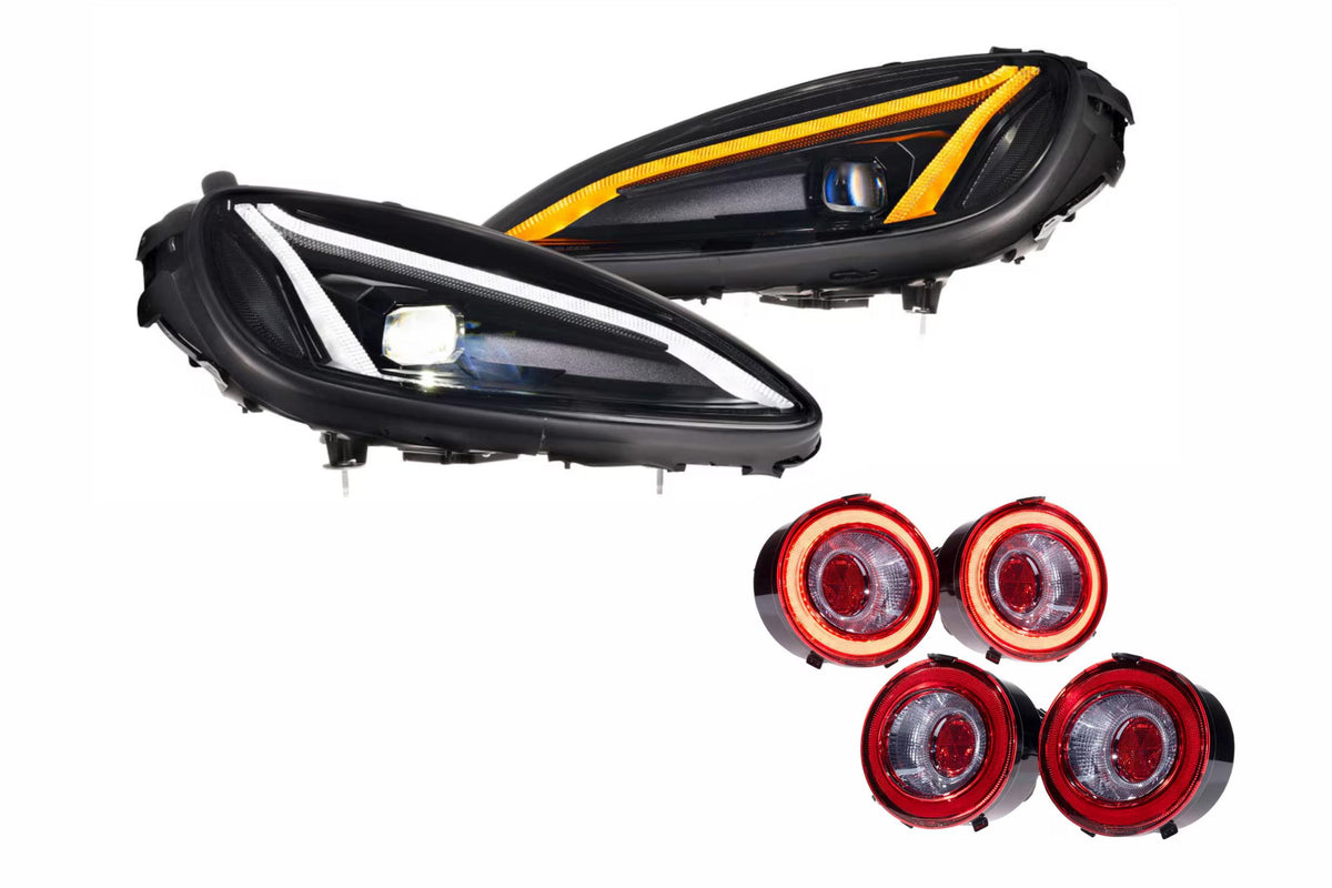 Morimoto - C6 Corvette Gen2 Heads & Tails (Red)