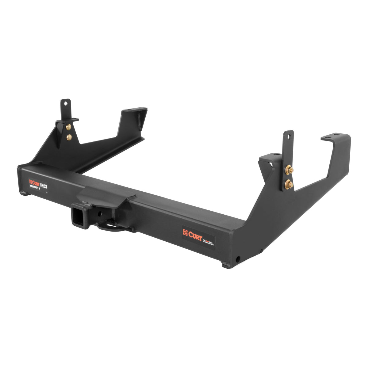 CURT 15460 Xtra Duty Class 5 Trailer Hitch, 2-In Receiver, Compatible with Select Chevrolet Silverado, GMC Sierra 2500, 3500 HD
