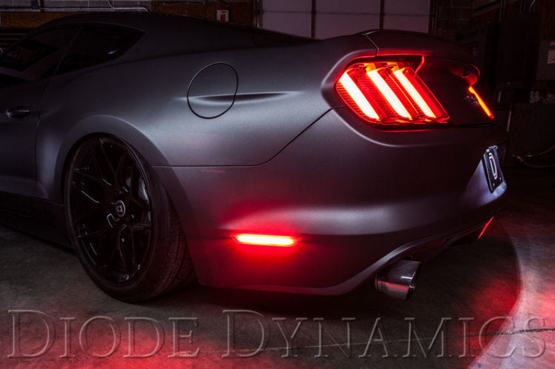 Diode Dynamics 15-21 Ford Mustang LED Sidemarkers Smoked (set) - DD5004