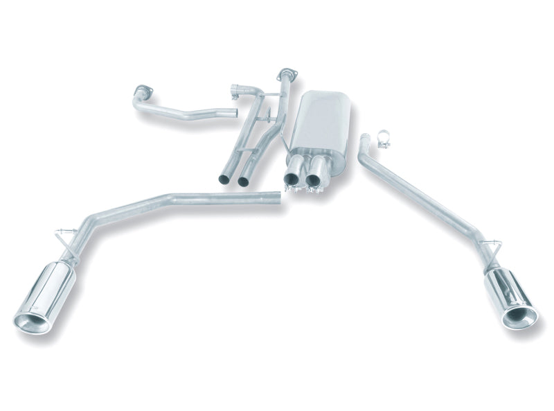 Borla 04-15 Nissan Titan 5.6L-V8 2&amp;4WD Catback Exhaust System - 140079