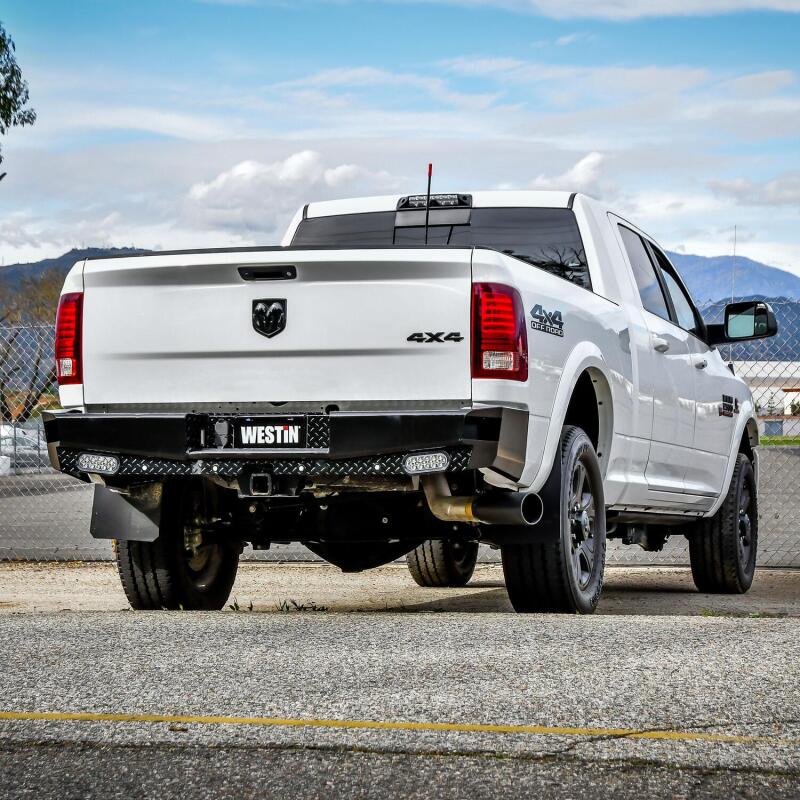 Westin 09-18 Ram 1500 HDX Bandit Rear Bumper - Black - 58-341175