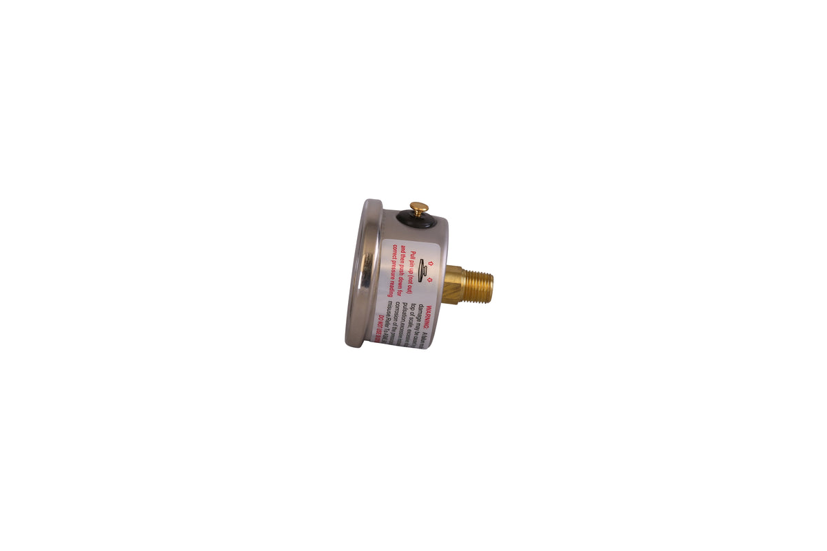 Aeromotive 0-100 PSI Fuel Pressure Gauge - 15633