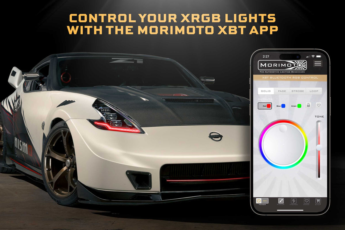 Morimoto - XRGB Evo Headlights: 09-21 Nissan 370Z (Set) - LF2-474R
