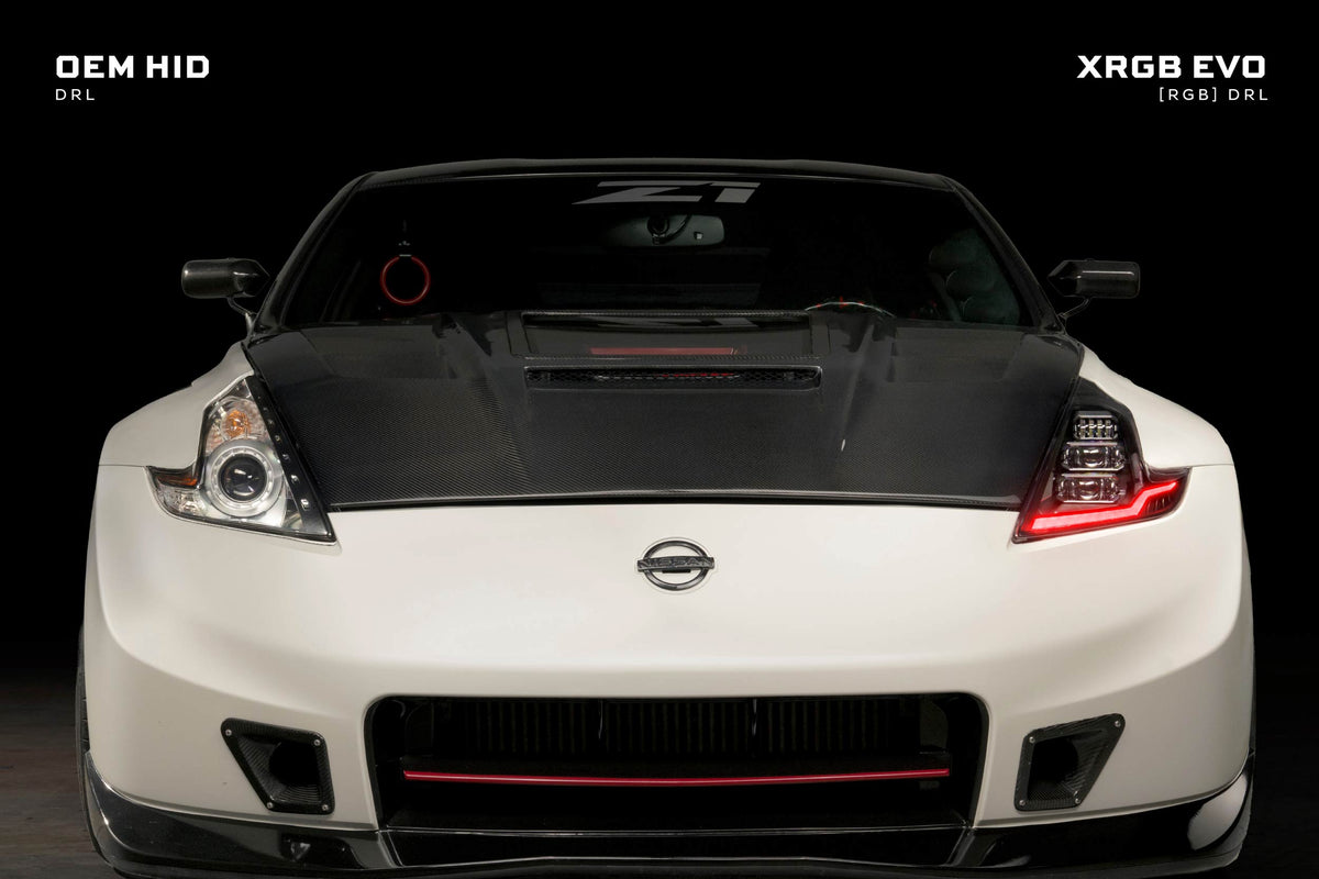 Morimoto - XRGB Evo Headlights: 09-21 Nissan 370Z (Set) - LF2-474R