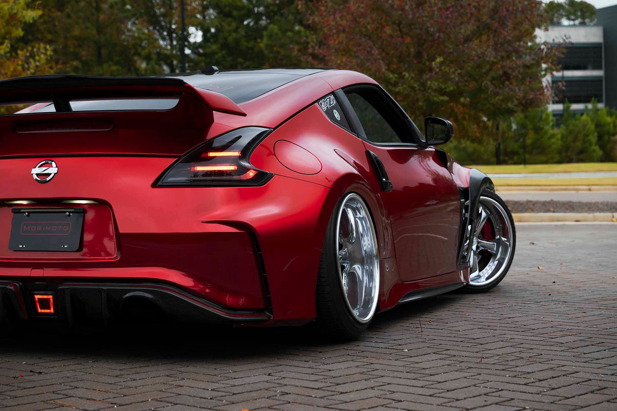 Morimoto - XB LED Tail Lights: 09-21 Nissan 370Z (Gen II / Smoked / Set) - LF417