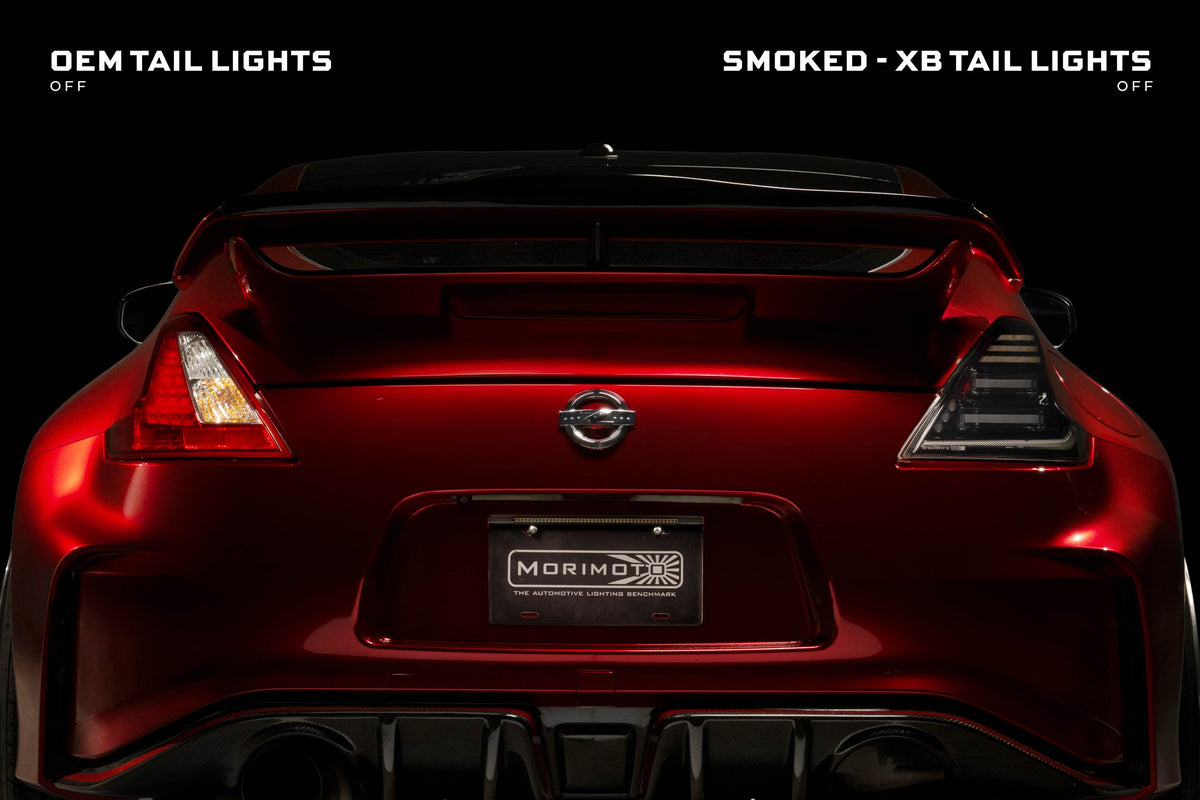 Morimoto - XB LED Tail Lights: 09-21 Nissan 370Z (Gen II / Smoked / Set) - LF417