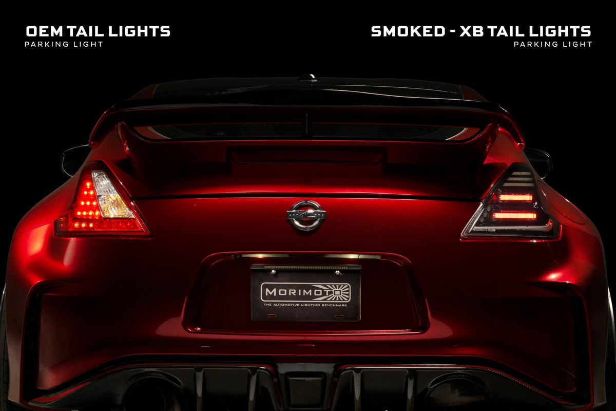 Morimoto - XB LED Tail Lights: 09-21 Nissan 370Z (Gen II / Smoked / Set) - LF417