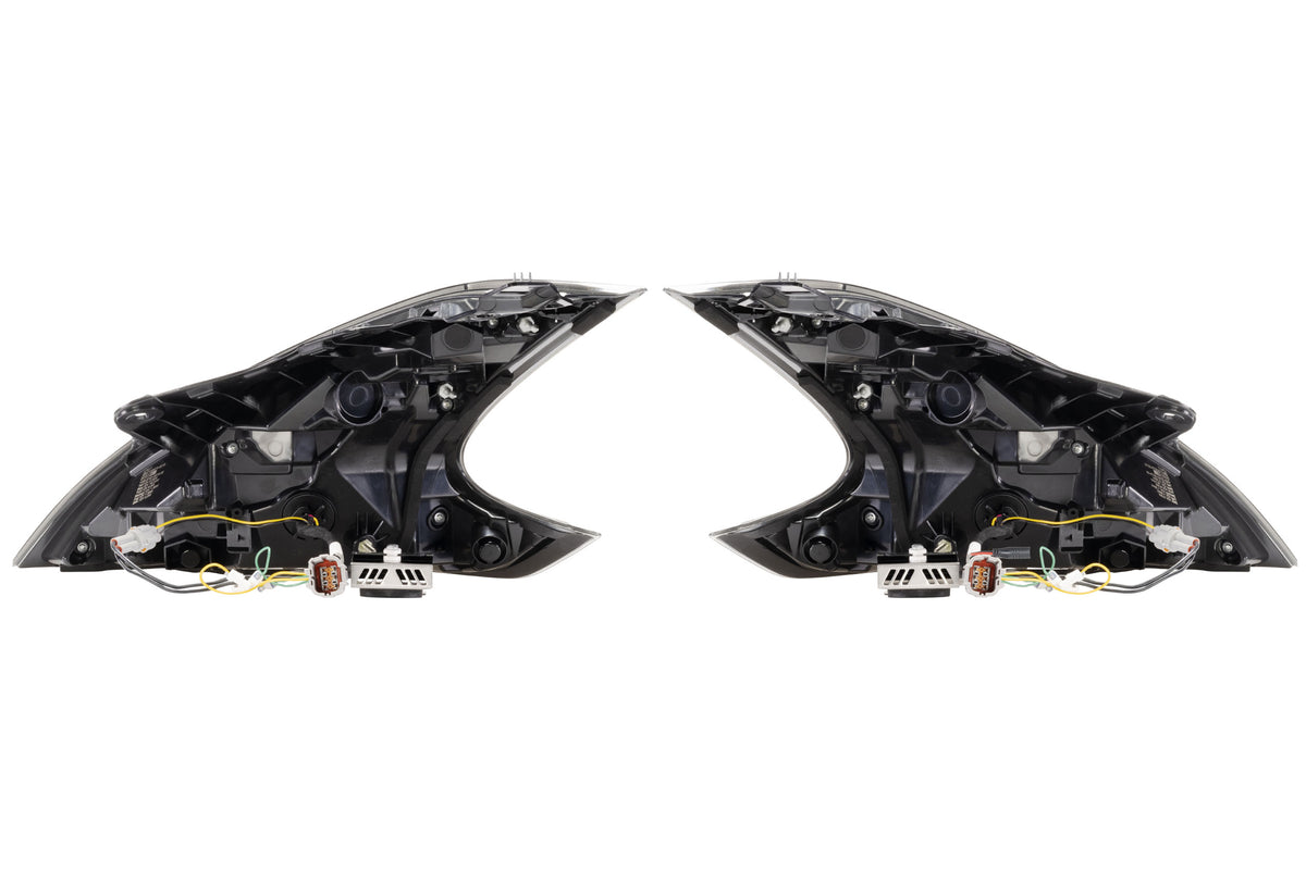 Morimoto - XB LED Tail Lights: 09-21 Nissan 370Z (Gen II / Black Red / Set) - LF418