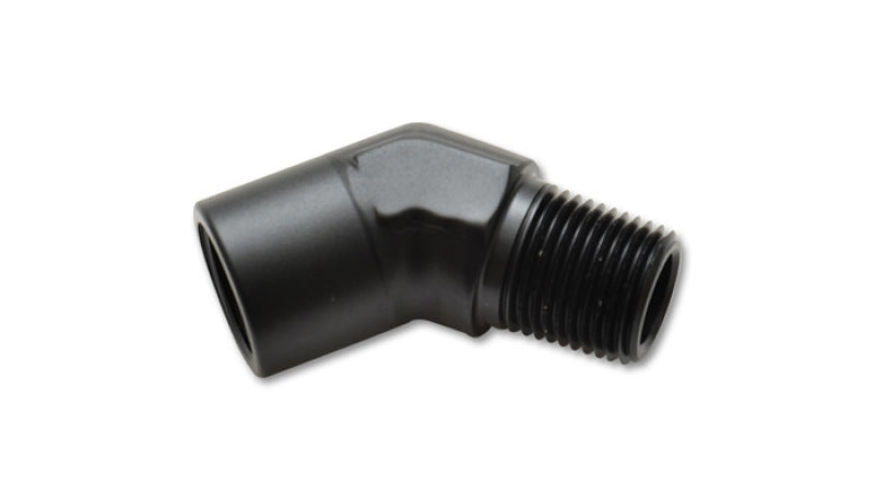 Vibrant 1/4in NPT Female to Male 45 Degree Pipe Adapter Fitting - 11331