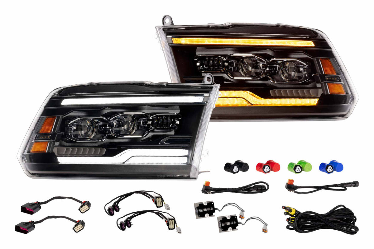 Morimoto - XB Evo Headlights: 09-18 Dodge Ram (Set) - LF2-520