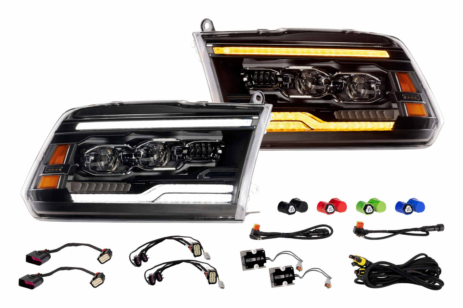 Morimoto - XB Evo Headlights: 09-18 Dodge Ram (Set) - LF2-520