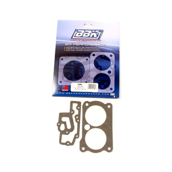 BBK 85-97 GM 305350 LT1 Twin 58mm Throttle Body Gasket Kit - 1584