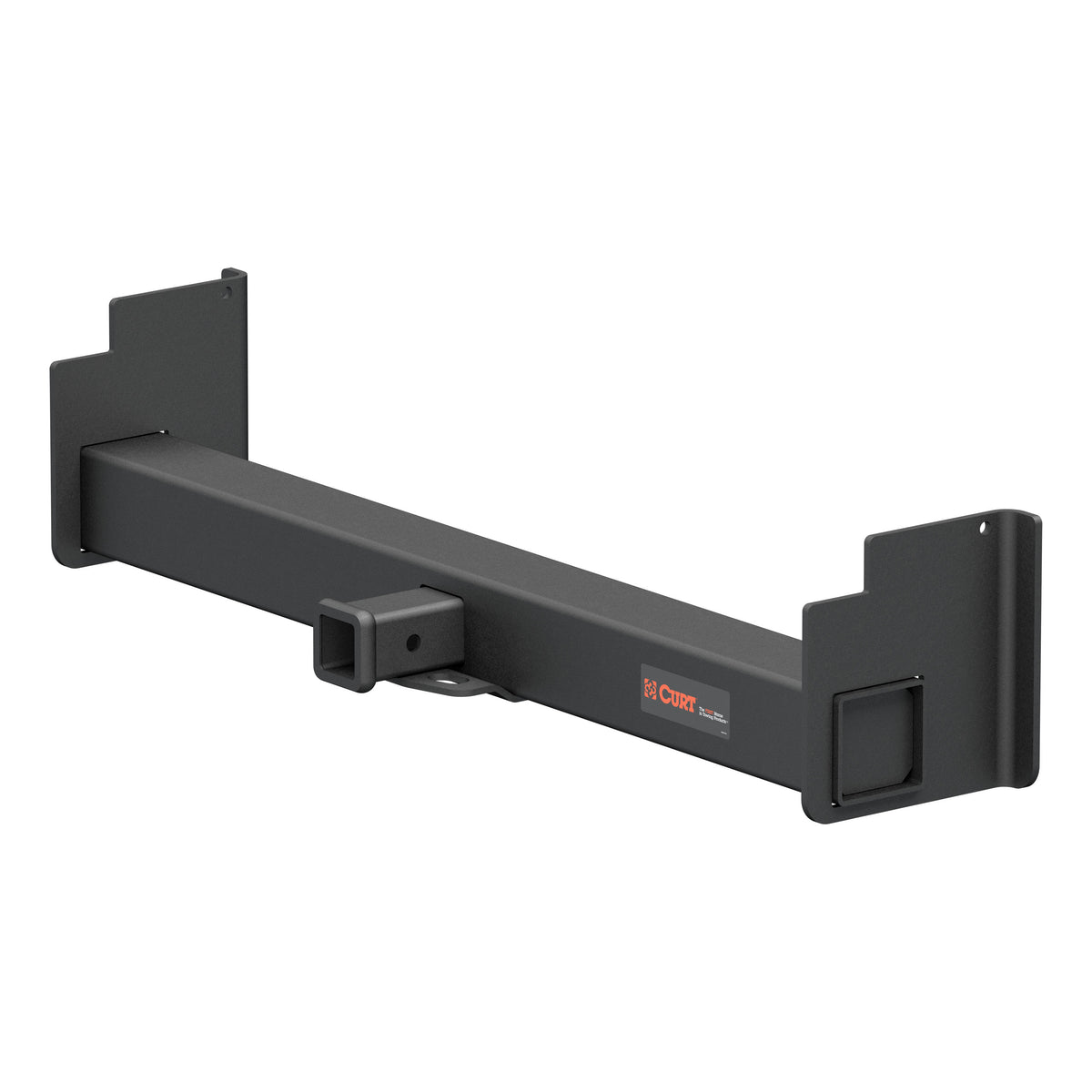 CURT 15901 Class 5 Weld-On Hitch, 2-Inch Receiver, 15,000 lbs. 3-1/8 in. Drop, Fits 18 to 43-Inch Wide Frame