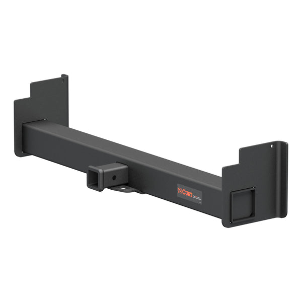 CURT 15901 Class 5 Weld-On Hitch, 2-Inch Receiver, 15,000 lbs. 3-1/8 in. Drop, Fits 18 to 43-Inch Wide Frame