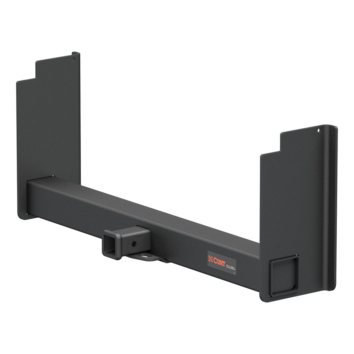 CURT 15902 Class 5 Weld-On Hitch, 2-Inch Receiver, 15,000 lbs. 11-1/2 in. 11-1/2 in. Drop, Fits 18 to 43-Inch Wide Frame