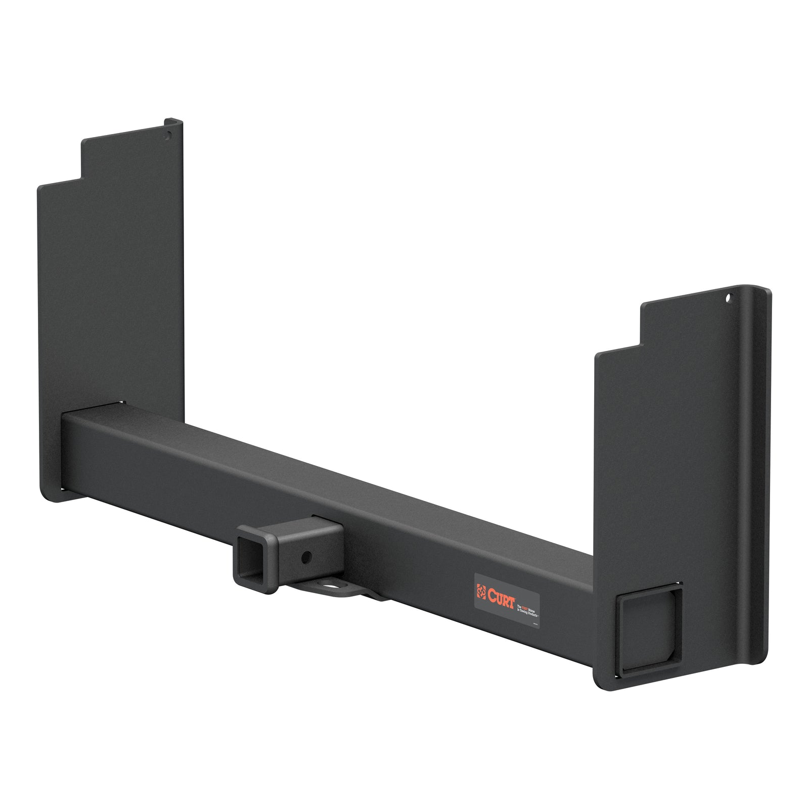 CURT 15902 Class 5 Weld-On Hitch, 2-Inch Receiver, 15,000 lbs. 11-1/2 in. 11-1/2 in. Drop, Fits 18 to 43-Inch Wide Frame