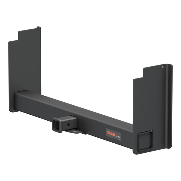 CURT 15902 Class 5 Weld-On Hitch, 2-Inch Receiver, 15,000 lbs. 11-1/2 in. 11-1/2 in. Drop, Fits 18 to 43-Inch Wide Frame
