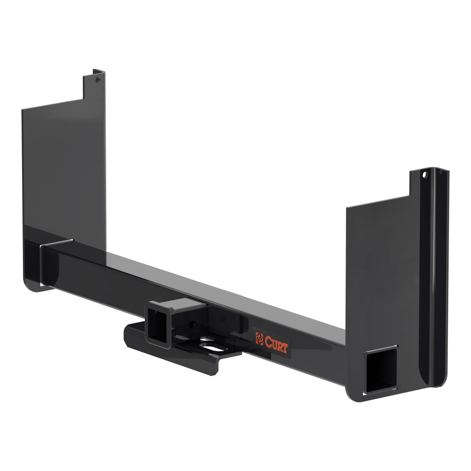 CURT 15924 Class 5 Weld-On Hitch, 2-1/2-Inch Receiver, 44-In Frames, 18" Drop