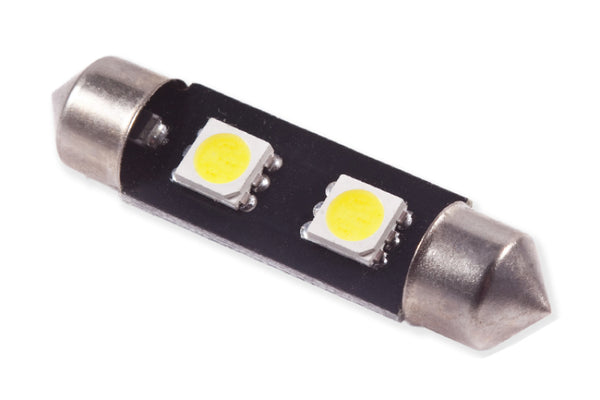 Diode Dynamics 39mm SMF2 LED Bulb - Cool - White (Single) - DD0092S for 2003-2016 Chevrolet Express 2500 - front view