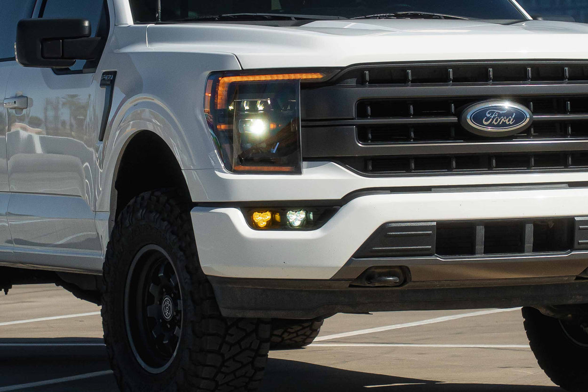 Morimoto - BigBanger Ditch Kit: 2021+ F150 (HXB White, Spot)