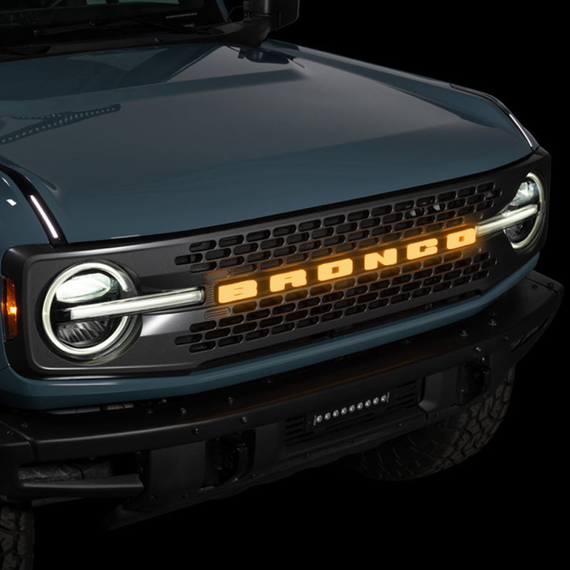 Putco Ford Bronco 21+ Emblem (Does Not Fit Front Camera Models)