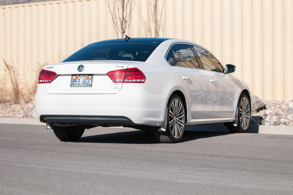 RokBlokz - Volkswagen Passat 2011-2018 Mud Flaps for 2012-2018 Volkswagen Passat - front view