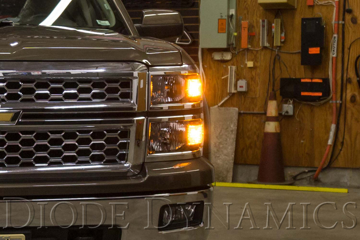 Diode Dynamics - Front Turn Signal LEDs for 2014-2018 Chevrolet Silverado (four) - DD0107Q