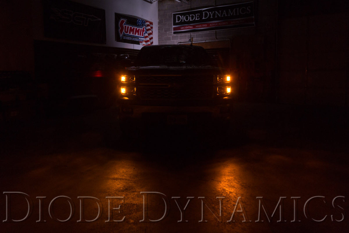 Diode Dynamics - Front Turn Signal LEDs for 2014-2018 Chevrolet Silverado (four) - DD0107Q