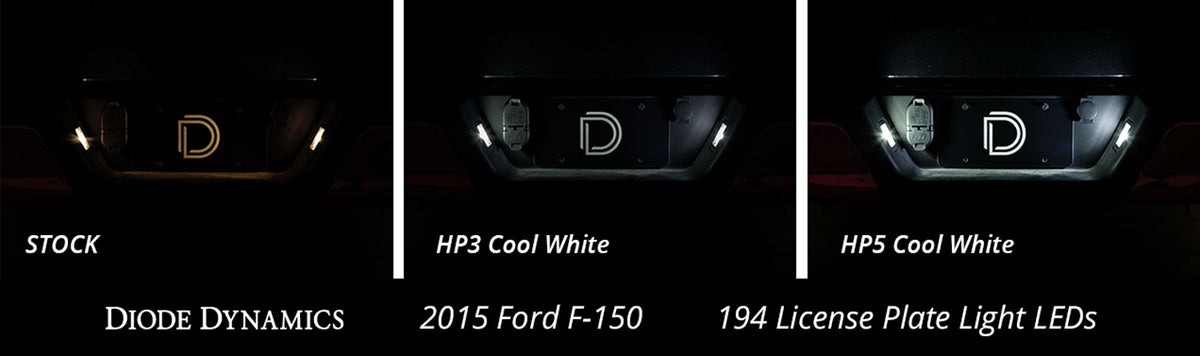 Diode Dynamics - License Plate LEDs for 2018-2026 Ford F-150 (pair) - DD0331P
