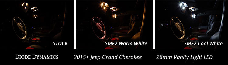Diode Dynamics - Vanity Light LEDs for 2014-2026 Jeep Grand Cherokee (four) - DD0038Q