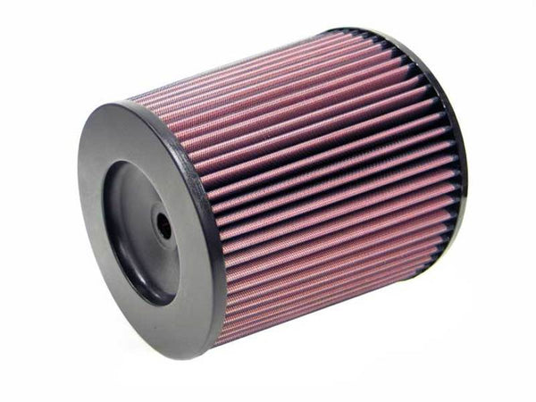 K&N Universal Clamp-On Air Filter inch FLG 4.5inch Base 4 inch Top 4-1/2in FLG 8in Base - RC-5142 for 2007-2009 Dodge Ram 250