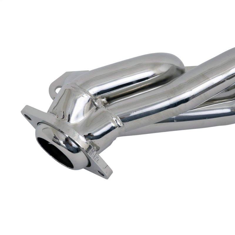 BBK 87-95 Ford F150 Truck 5.0 302 Shorty Unequal Length Exhaust Headers - 1-5/8 Silver Ceramic - 35100