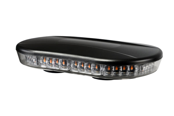 Hella MLB 40 Amber Magnet Micro LED Light Bar 12-24V - H27994011 by Hella - front view