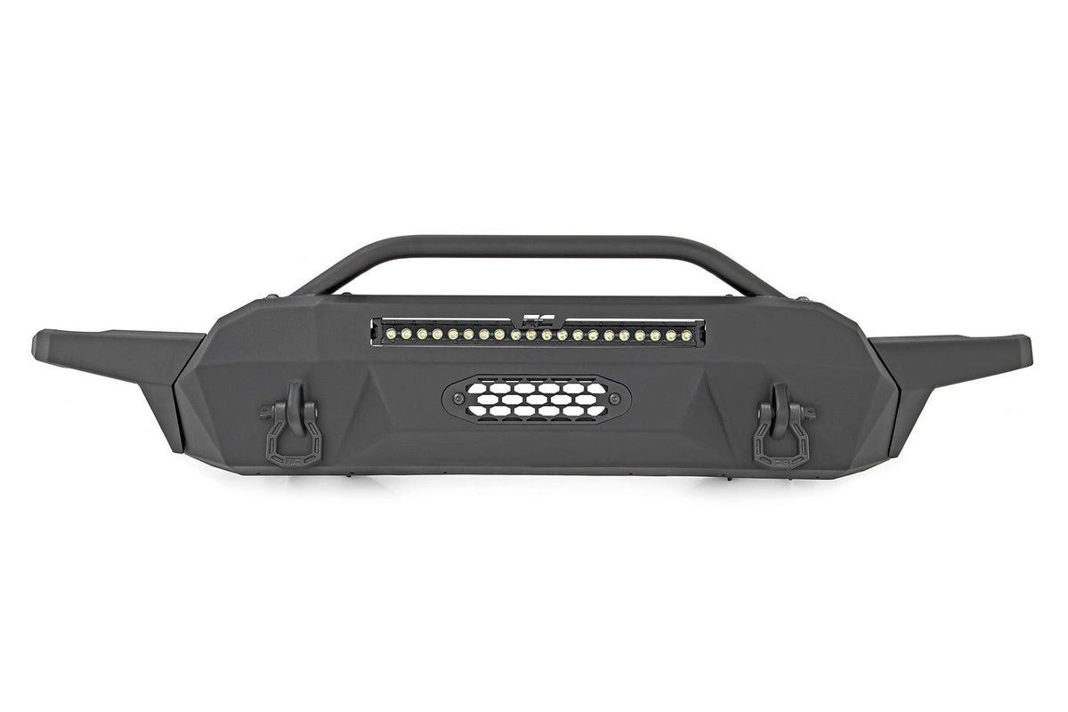 Front Bumper | High Clearance | Hybrid | 20&quot; Blk DRL LED | Toyota Tacoma (16-23)