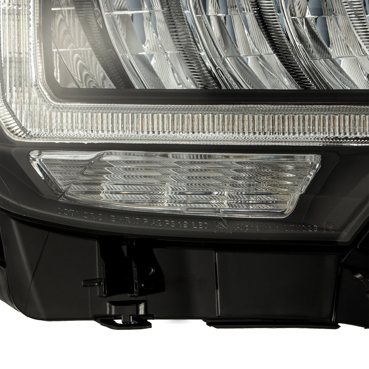 AlphaRex 16-23 Toyota Tacoma LUXX-Series LED Crystal Headlights - Alpha-Black - 880702 for 2016-2023 Toyota Tacoma - package 