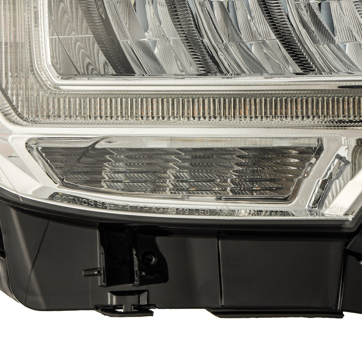 AlphaRex 16-23 Toyota Tacoma LUXX-Series Crystal Headlights - Chrome - 880703 for 2016-2023 Toyota Tacoma - rear view