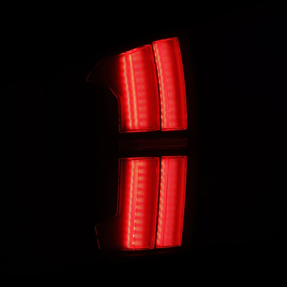 AlphaRex 16-23 Toyota Tacoma/Tundra NOVA-Series Prismatic LED Tail Lights Alpha-Black - 680092 for 2016-2023 Toyota Tacoma - 