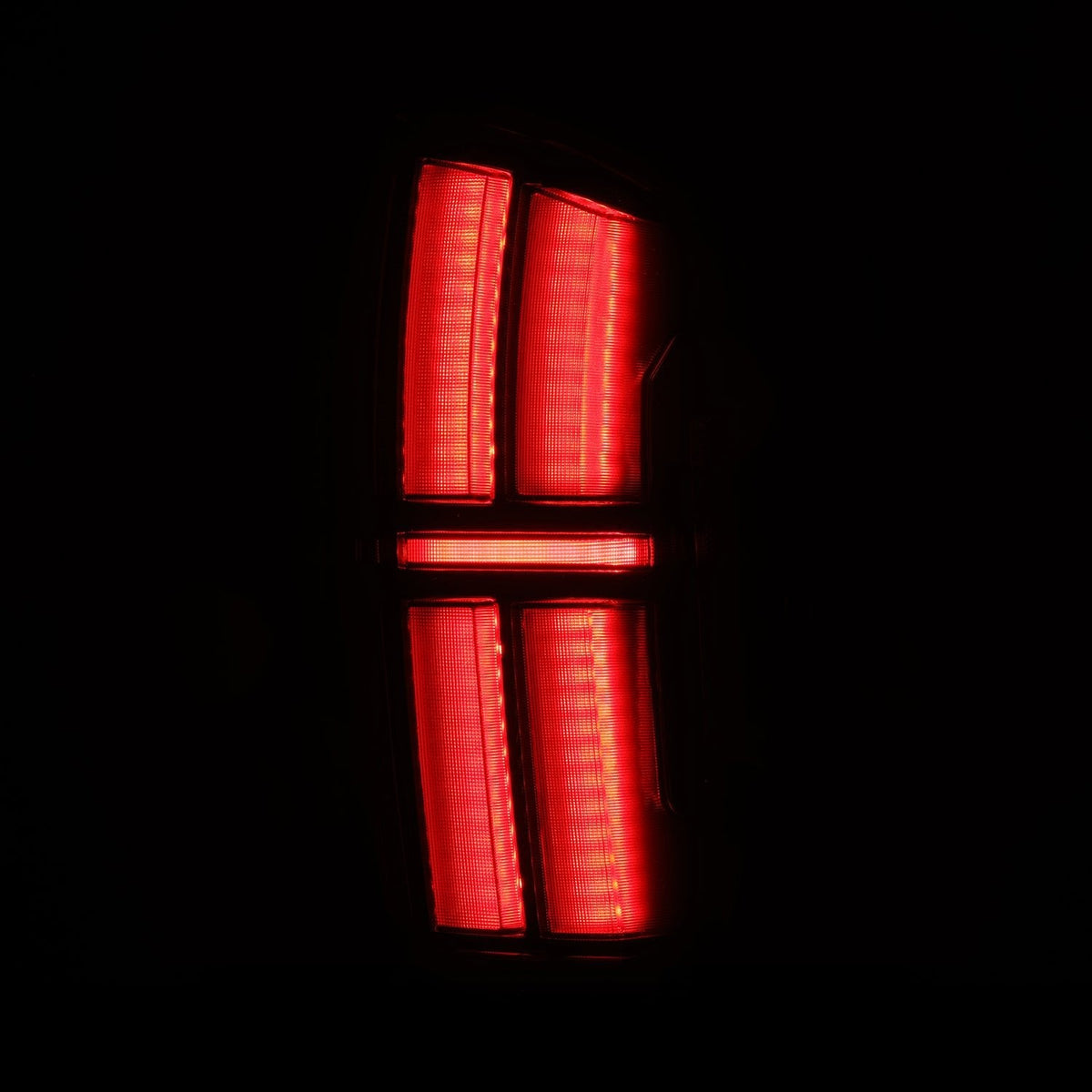 AlphaRex 16-23 Toyota Tacoma/Tundra NOVA-Series Prismatic LED Tail Lights Black - 680082 for 2016-2023 Toyota Tacoma - additi