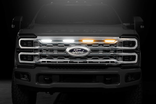 Morimoto - XBG LED Grille: 2023+ Super Duty (Chrome / Each) - XBG37