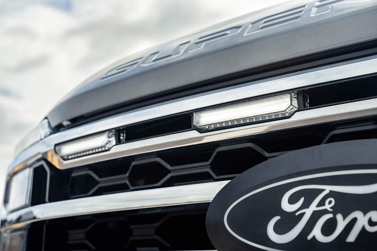 Morimoto - XBG LED Grille: 2023+ Super Duty (Chrome / Each) - XBG37