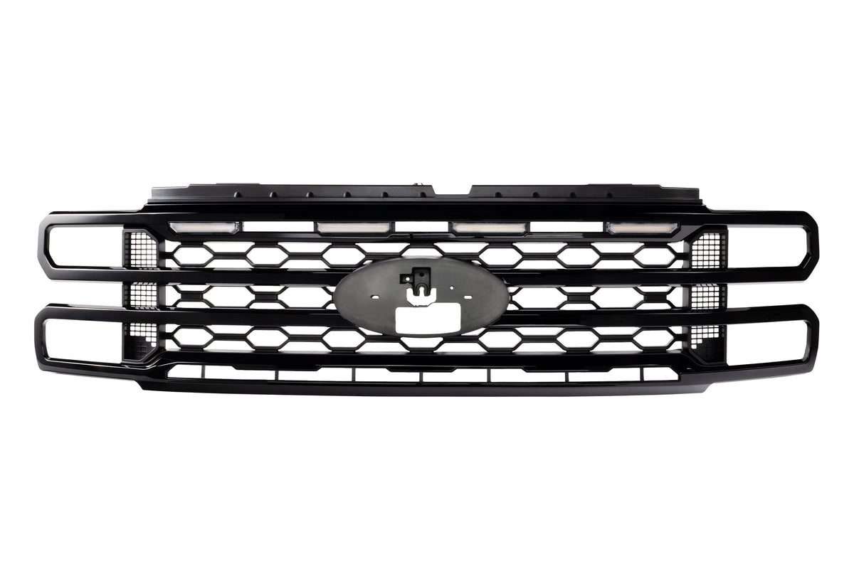 Morimoto - XBG LED Grille: 2023+ Super Duty (Black / Each) - XBG38