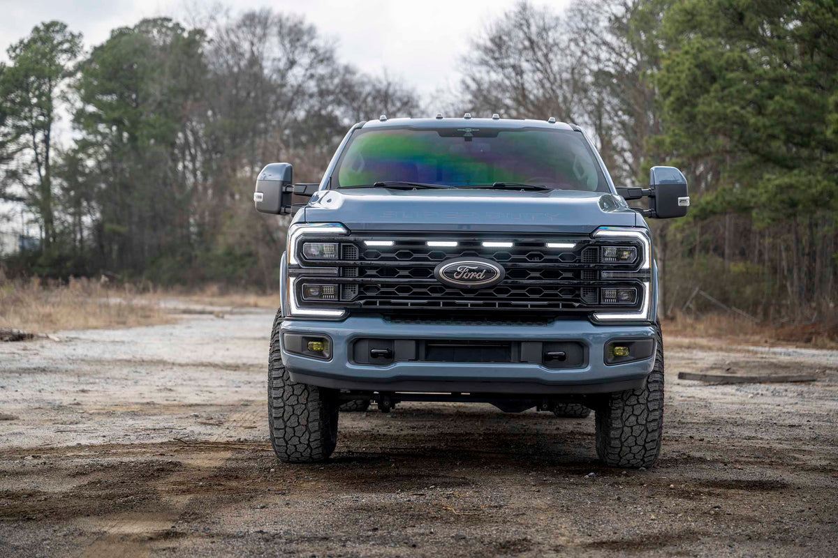 Morimoto - XBG LED Grille: 2023+ Super Duty (Black / Each) - XBG38