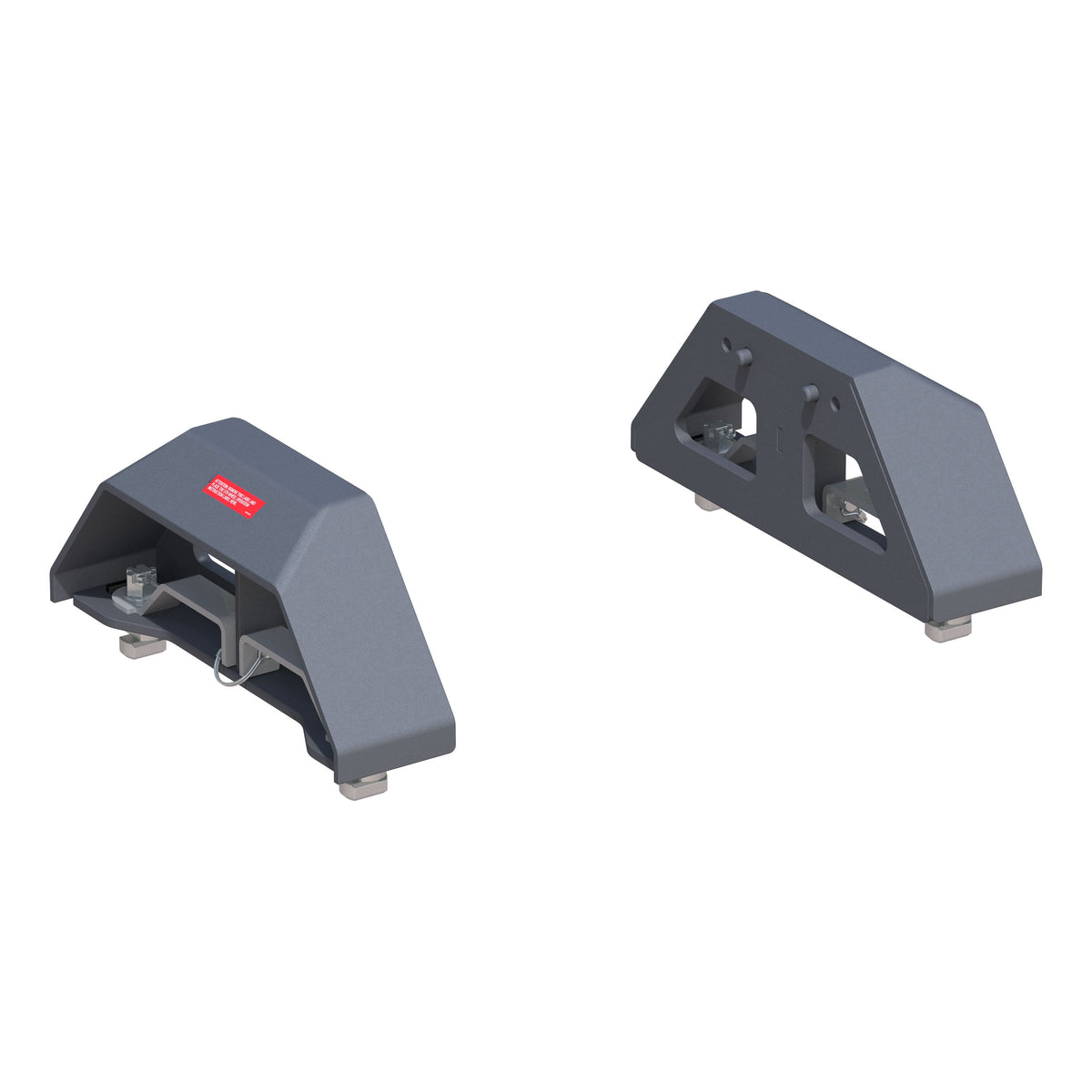 CURT 16030 PowerRide Replacement Puck 5th Wheel Legs, Fits Select Chevrolet Silverado 2500, 3500, GMC Sierra 2500, 3500