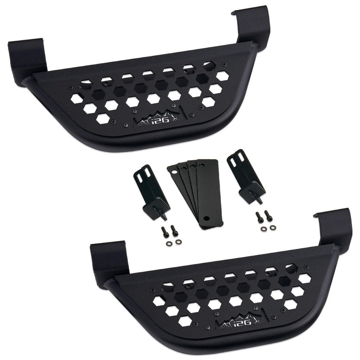 IAG EZ-Step Add-On (1 Pair) for 2018+ Jeep Wrangler 2 Door - IAG-BDY-J2101